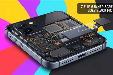 Z Flip 6 Inner Screen Goes Black Fix