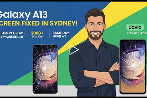 Broken Galaxy A13 Screen in Sydney? Get It Fixed Today – Even on a Rainy Day!