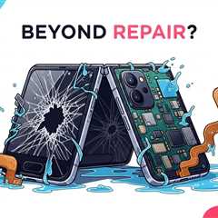BEYOND REPAIR? Resurrecting a Severely Damaged Foldable Phone