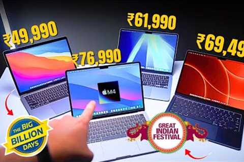 All MacBook Price in Flipkart Big Billion Day 2025 & Amazon Great Indian Festival Sale