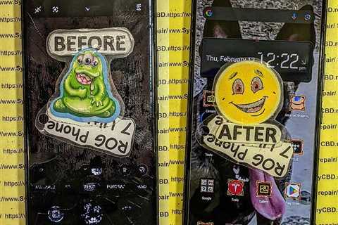 Restoring an ASUS ROG Phone 7 display