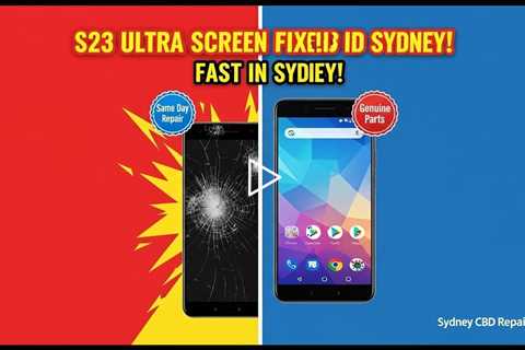 Cracked Cream Galaxy S23 Ultra Screen? Get It Fixed On the Spot in Sydney
