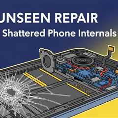 THE UNSEEN REPAIR: Fixing a Shattered Phone Internals