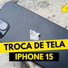 Tela do iPhone 15 Quebrou? Veja o Resultado do Conserto!