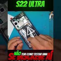😱 Samsung Galaxy S22 Ultra com a TELA QUEBRADA! Veja o Conserto Incrível!