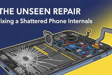 THE UNSEEN REPAIR: Fixing a Shattered Phone Internals