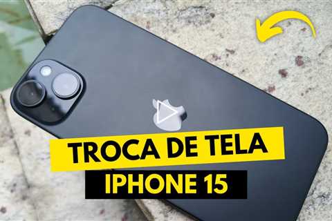 Tela do iPhone 15 Quebrou? Veja o Resultado do Conserto!
