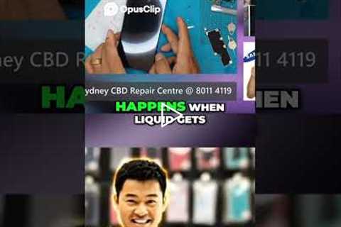 Water Damage Exposed: The Smoking Gun of Electronics! | Sydney CBD Repair