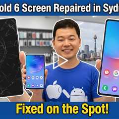 Cracked Galaxy Z Fold 6 Screen? Get It Fixed on the Spot in Sydney Now!