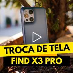 Transformamos um Find X3 Pro quebrado em um NOVO novamente! ✨📱