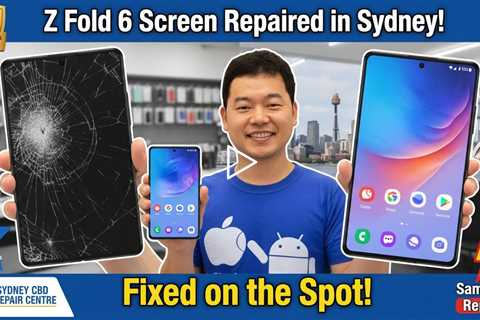 Cracked Galaxy Z Fold 6 Screen? Get It Fixed on the Spot in Sydney Now!