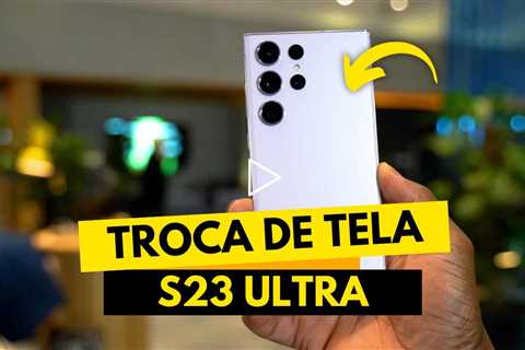 Consertamos um S23 Ultra TOTALMENTE quebrado! Olha o Resultado! 🔧📱