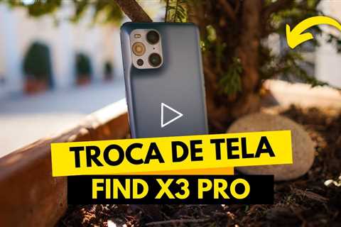 Transformamos um Find X3 Pro quebrado em um NOVO novamente! ✨📱