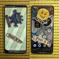 Restoring a smashed Google Pixel 8 Pro to factory fresh perfection