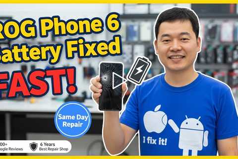 ASUS ROG Phone 6 Battery Replacement in Sydney – Who Can Fix It on the Spot?