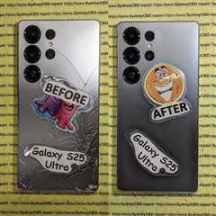 Busted Back: Reviving a Shattered Samsung Galaxy S25 Ultra