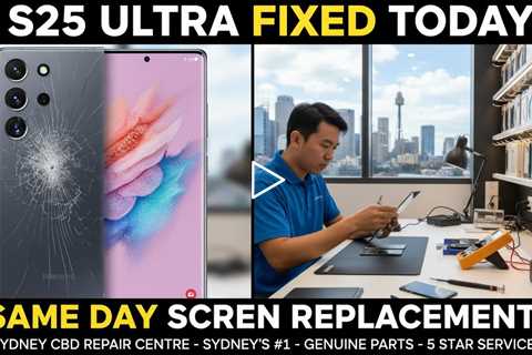 Broken Galaxy S25 Ultra Screen Replacement in Sydney 2026 – Trusted Experts Available Now