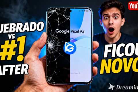 Google Pixel 9a com defeito — o resultado desse conserto surpreende! 😱