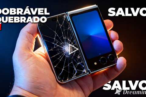 O conserto mais delicado do Galaxy Z Flip 5 😬