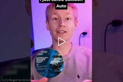 🚗 Is it ILLEGAL to drive with a cracked windshield in Beaverton, Oregon? The answer might surprise