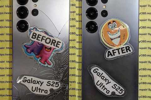 Busted Back: Reviving a Shattered Samsung Galaxy S25 Ultra