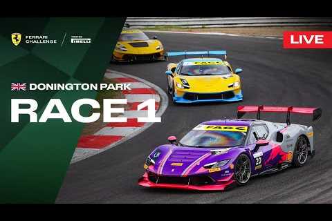 LIVE Ferrari Challenge UK - Donington Park, Race 1