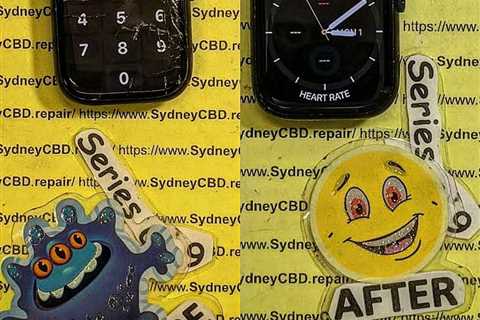 SMARTWATCH SURGERY! Apple Watch Series 9 Screen Replacement Real-Time Process