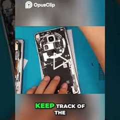 Smartphone Repair: Disassembly Nightmare! Many Tiny Screws! | Sydney CBD Repair Centre