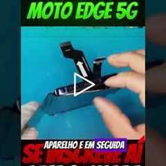 👉 Esse Motorola Edge 5G 2022 estava PERDIDO… olha essa troca de tela! 😱🔥