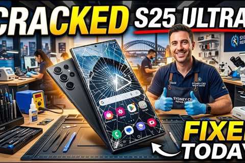 Cracked Samsung Galaxy S25 Ultra Screen Repairs in Sydney – Same Day Expert Fix