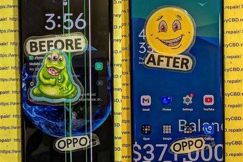 FRAME VS NO FRAME! Comparing Two Different Oppo Find X3 Pro Repair Methods