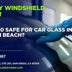Is WD-40 safe for car glass in Mission Beach?