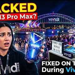 Cracked Apple iPhone 13 Pro Max Screen During Vivid 2026? Who Can Fix It on the Spot in Sydney