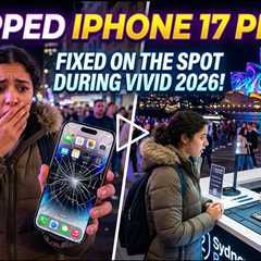 Dropped iPhone 17 Pro Screen Replacement During Vivid 2026? Who Can Fix It on the Spot in Sydney