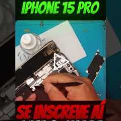 iPHONE 15 PRO TOTALMENTE QUEBRADO? Veja Essa Troca de Tela ABSURDA!