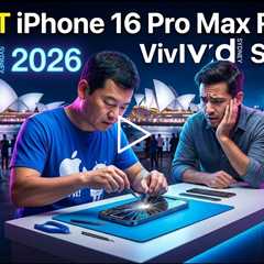 Smashed iPhone 16 Pro Max Screen Repair During Vivid 2026 – Who Can Fix It Fast in Sydney?