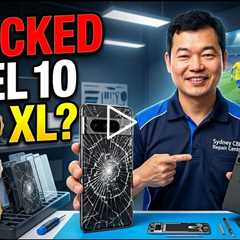 Cracked Google Pixel 10 Pro XL Screen Repairs During World Cup 2026 in Sydney CBD