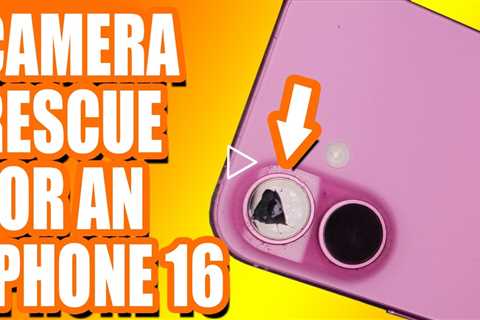 CAMERA SWAP PLUS GLASS! iPhone 16 Camera Replacement | Sydney CBD Repair Centre